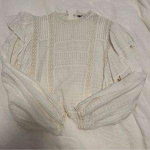 Zara Ruffle Blouse